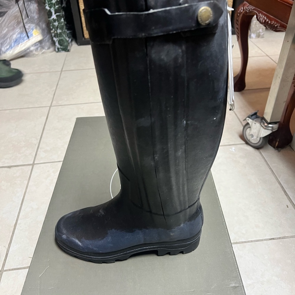 Le Chameau chasseur Black Rubber Boots